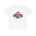 Proud Cuban T-Shirt — Ripped Chest Cuban Tee