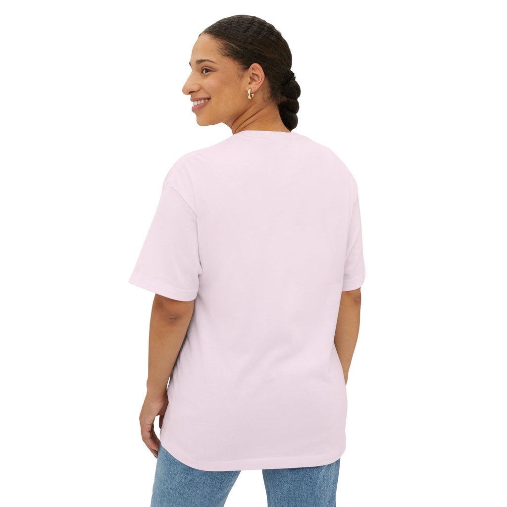Untold Stamp Graphic Tee — Oversized Boxy Unisex T-Shirt