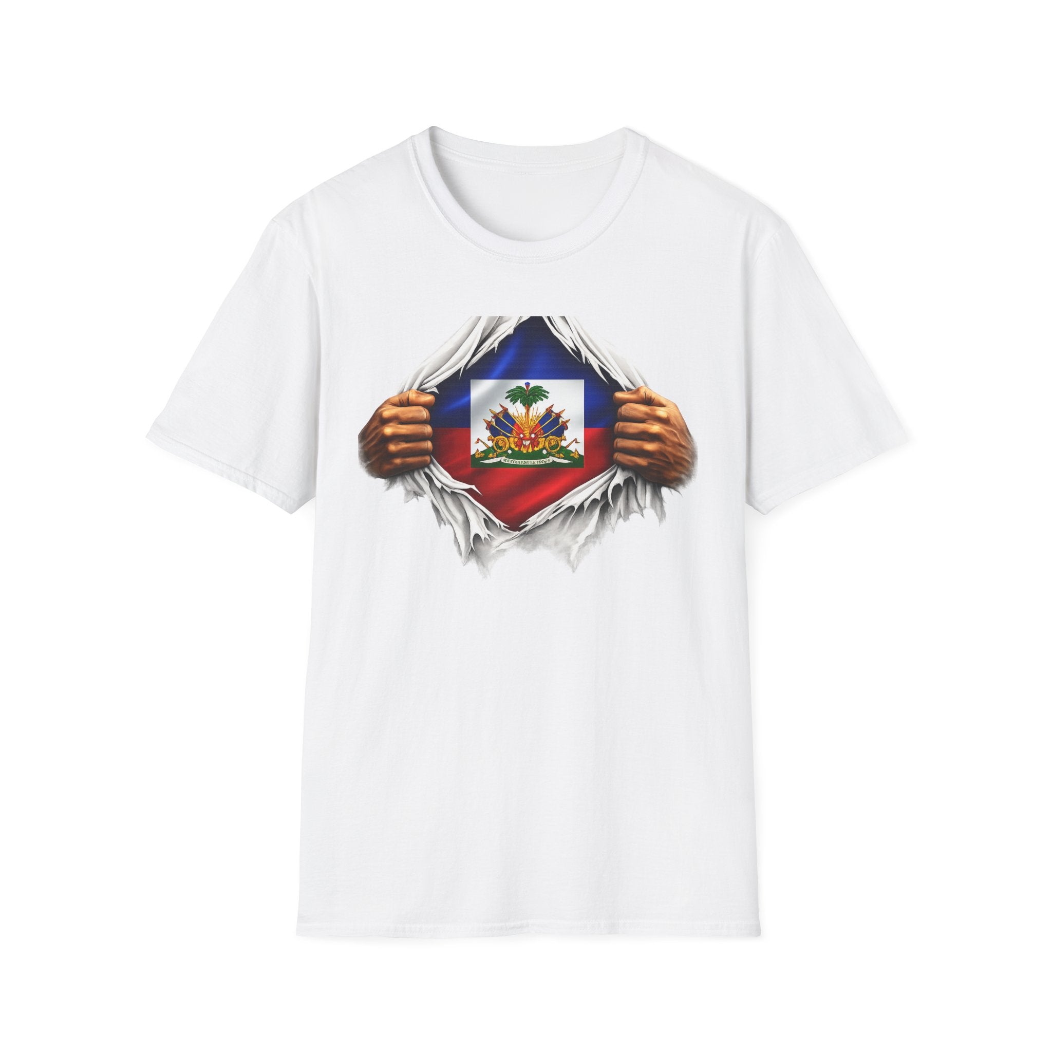 Haitian Pride RIP Chest T-Shirt