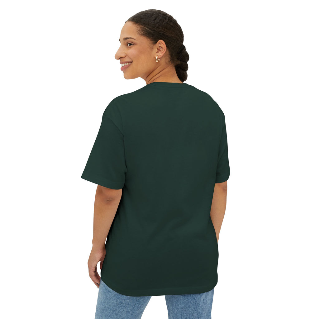 Untold Stamp Graphic Tee — Oversized Boxy Unisex T-Shirt