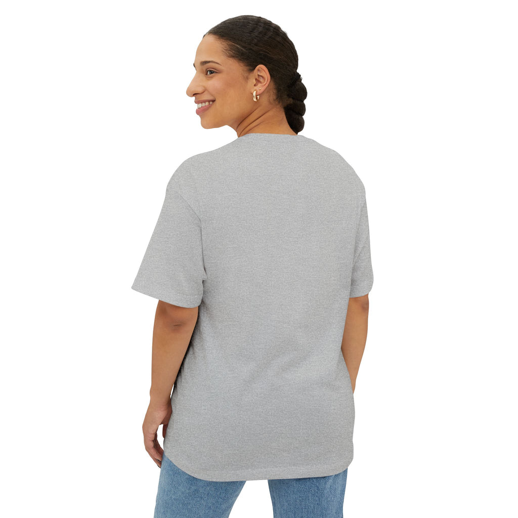 Untold Stamp Graphic Tee — Oversized Boxy Unisex T-Shirt